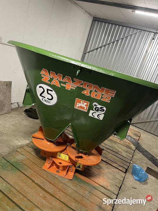 Rozsiewacz amazone 400 nieuszkodzony Rozsiewacze nawozów