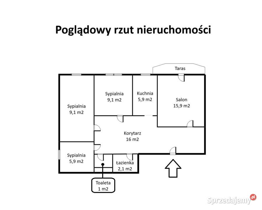 DOBREGO PASTERZA Prądnik Czerwony 4 Pok Parter Sprzedaż Kraków