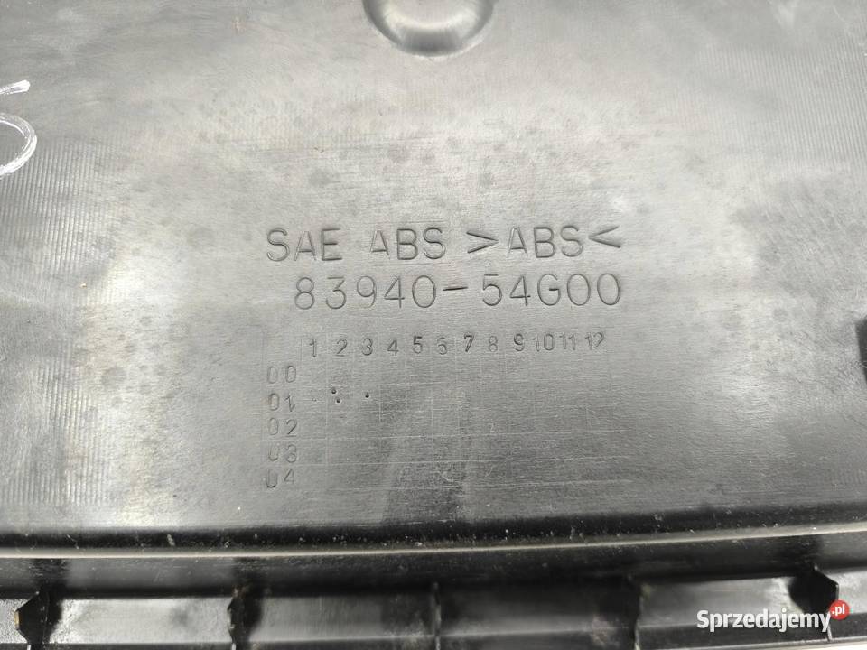 BLENDA KLAPY BAGAŻNIKA SUZUKI LIANA 8394054G00 wielkopolskie