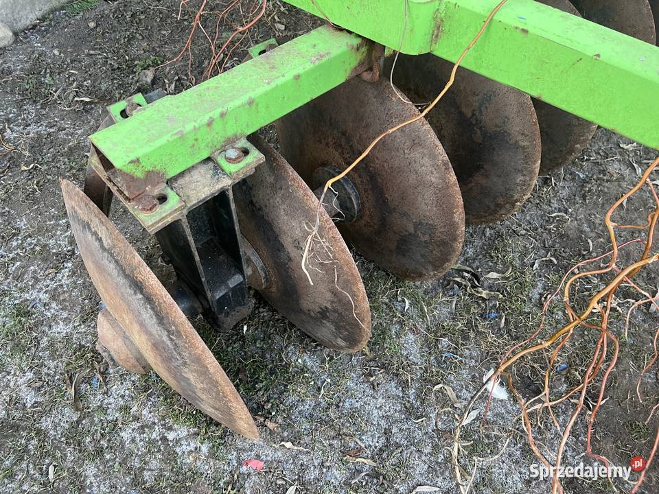 Brona talerzowa talerzówka Bomet 2x8 nieuszkodzony wielkopolskie