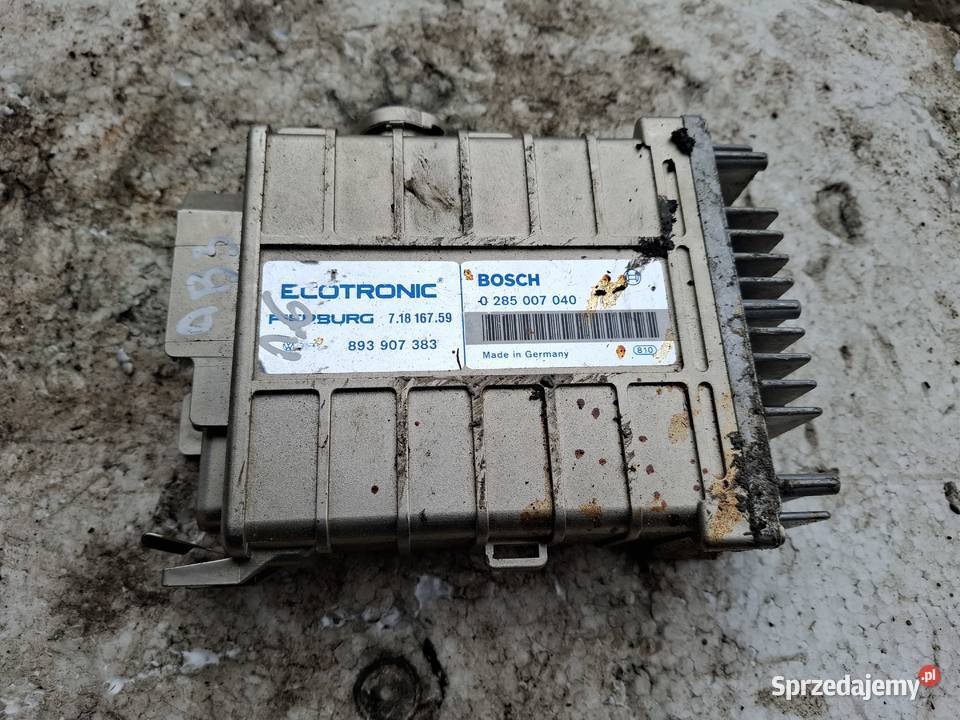 Komputer Sterownik Silnika Audi 80 B4 Wisznice