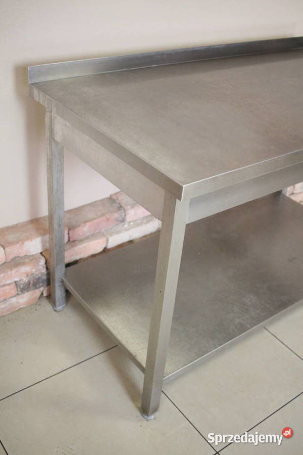 Stół gastronomiczny 130x70 z dolną półką śląskie Pszczyna