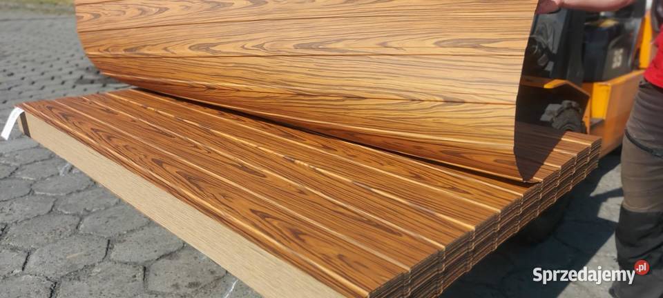 Tania blacha trapezowa rose wood t7 II gatunek Narol