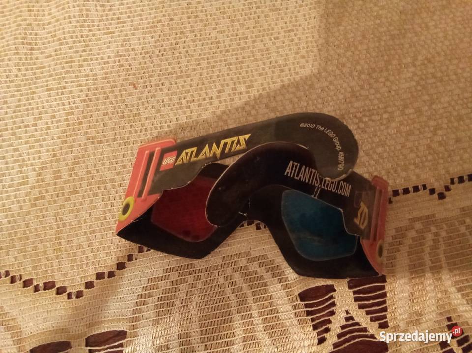 Lego Atlantis okulary 3d Warszawa sprzedam