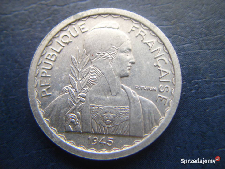 Stare monety 10 centym 1945 Indochiny Francuskie Lesko