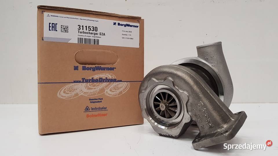Nowa turbosprężarka SCHWITZER 311530 310335 Pozostałe