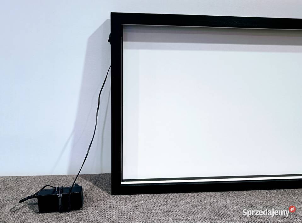 Rama z podświetleniem LED 100x40 z paprociami Kraków sprzedam