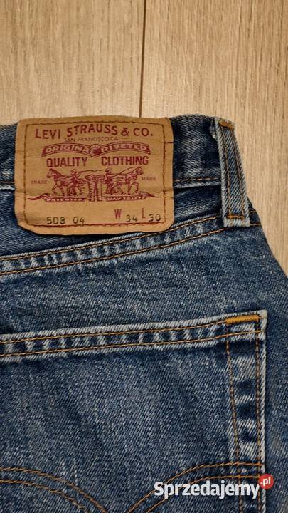 Levis 508 szorty jeansowe Łódź