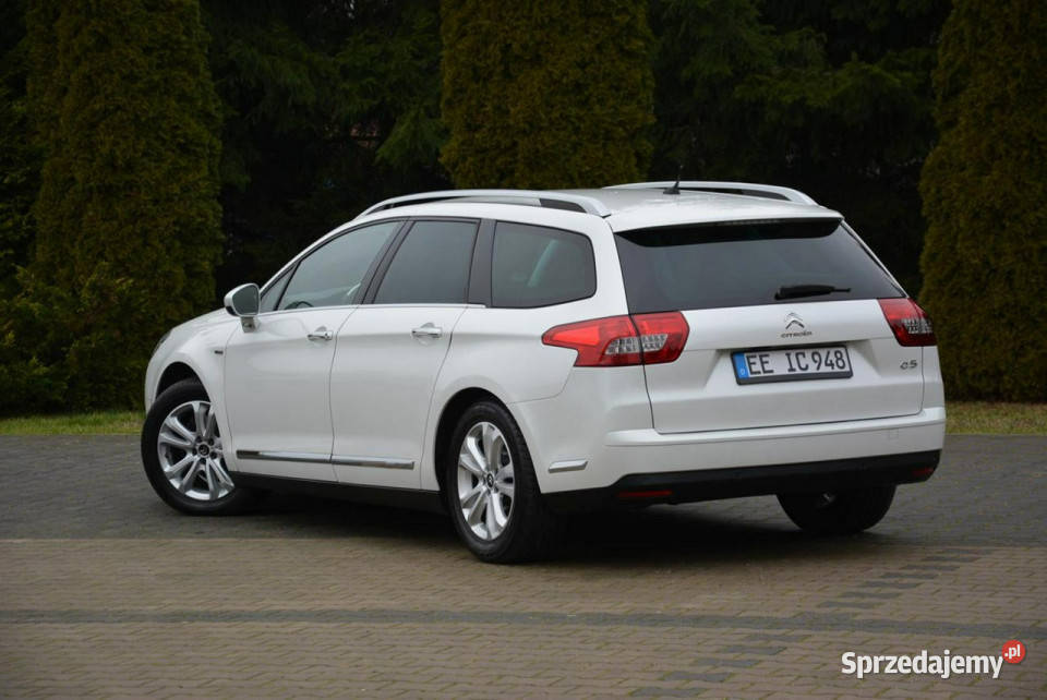 Citroen C5 Exclusive Biała Perła Skóry BiXenon Ostrów Mazowiecka sprzedam
