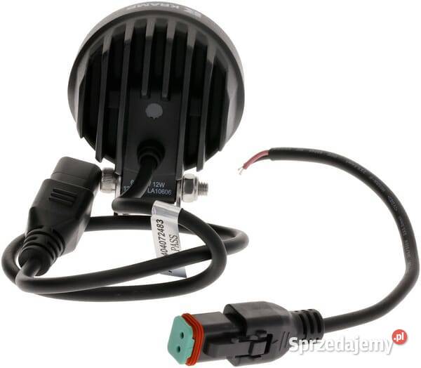 Lampa robocza LED okrągła 12W 1200lm 1224V biała małopolskie Kamionna sprzedam