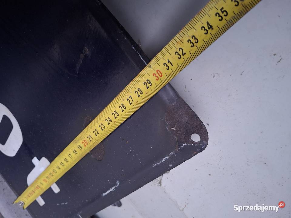 STARA TABLICA EMALIA EMALIOWANA MOST NOŚNOŚC 30T Pozostałe Korfantów