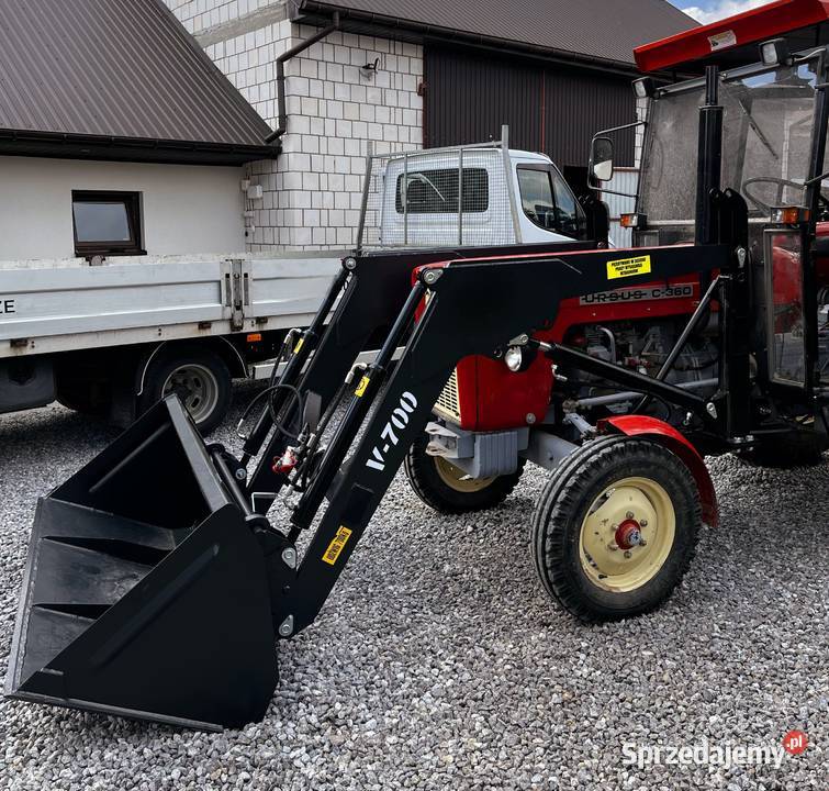 ŁADOWACZ CZOŁOWY III SEKdo C360 C330 MF255 ZETOR Ładowacze czołowe Reda sprzedam