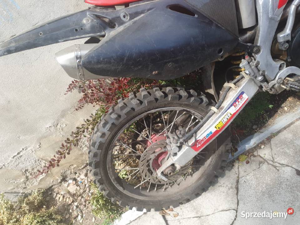 Honda crf 450 zarejestrowana Gubin