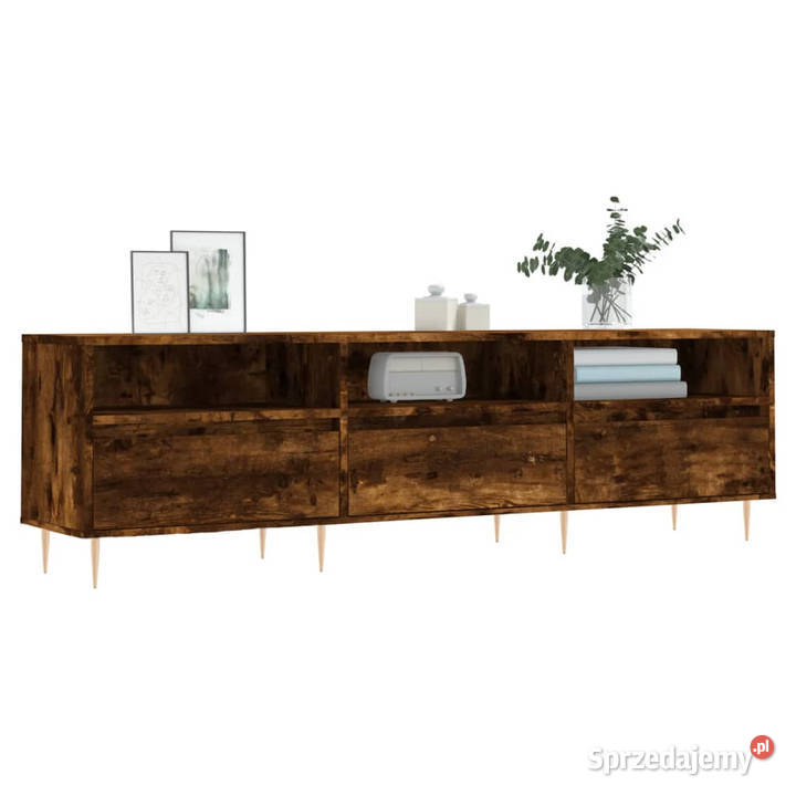 Szafka pod TV przydymiony dąb 150x30x445 Warszawa
