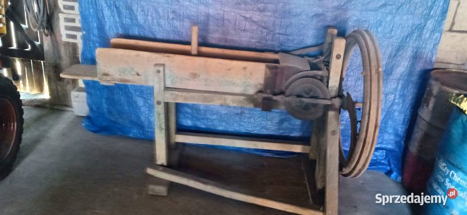 Stara zabytkowa sieczkarnia Pozostałe Jasieniec