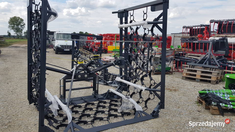 Wloka łakowopolowa metal technik szerokość 6m4 Legnica