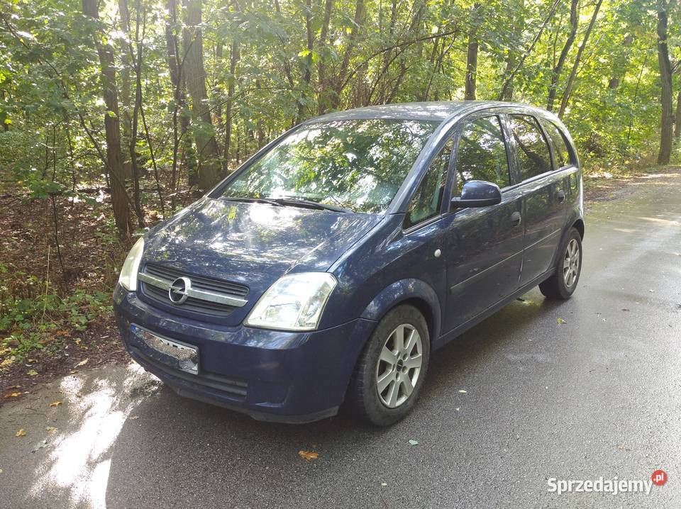 Opel Meriva 17 CDTI 2005 nowy przegląd Płock