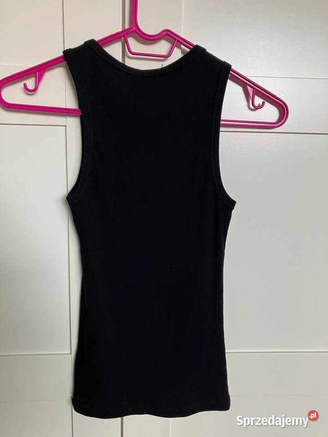 Nowy top bluzka sexy Bebe czarny USA bawełna Moda i Styl Nisko sprzedam