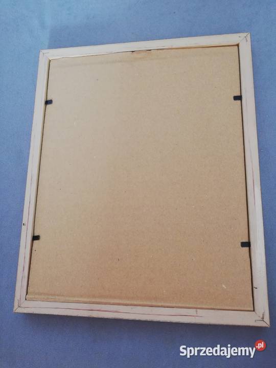 Matka Boska Częstochowska obraz 27x22 złota rama