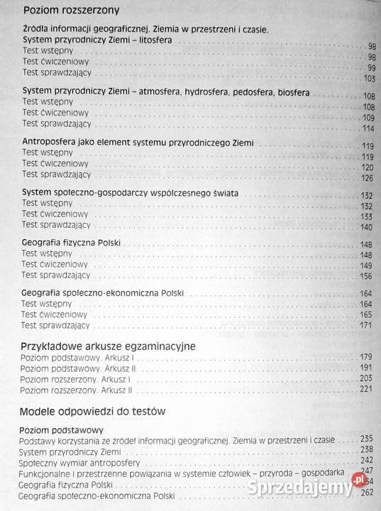 Geografia Matura 2011 Testy i arkusze Dorota Pozostałe Chełm sprzedam