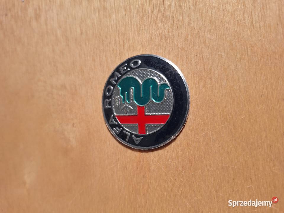 Nowy nieużywane znaczek Alfa Romeo 40mm LOGO kujawsko-pomorskie