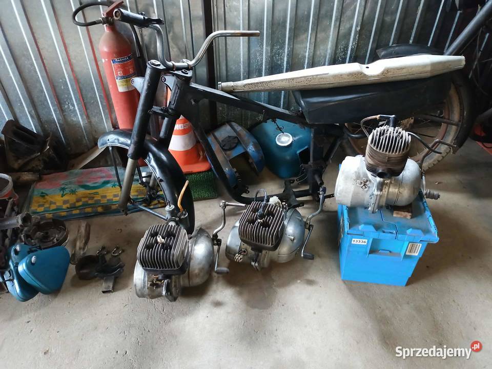 WSK MotocykleWSK RamaTłumik Lelek Bąk