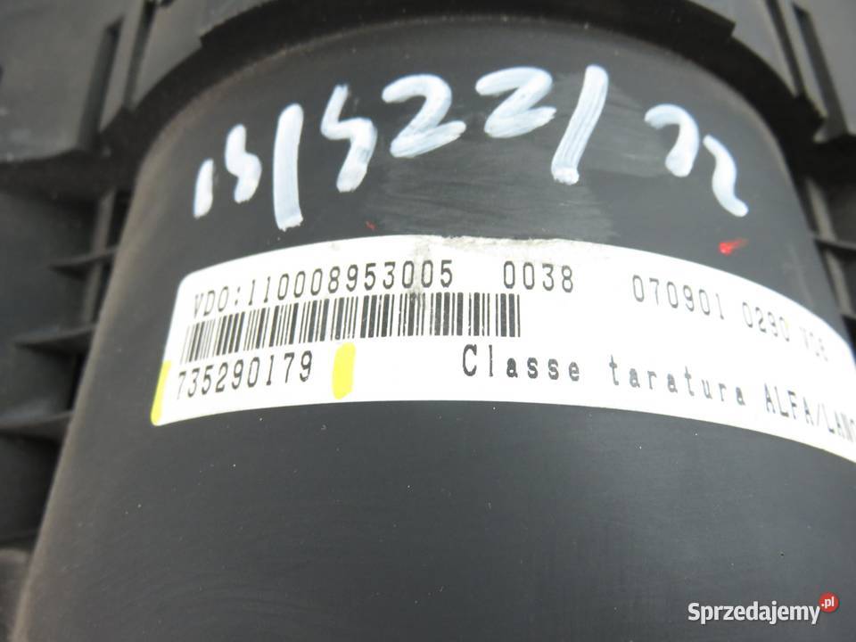 LICZNIK ALFA ROMEO 147 16 16V 735290179 osobowe