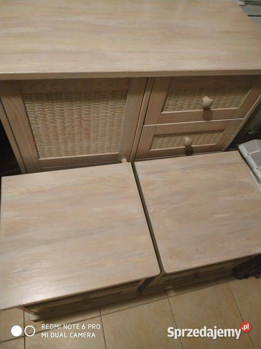 Komoda drewniana z szafkami Komody Gorzów Wielkopolski