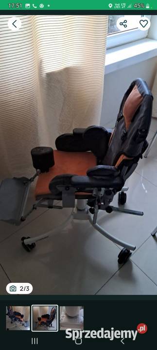 Krzesełko rehabilitacyjne Bayo Kórnik sprzedam