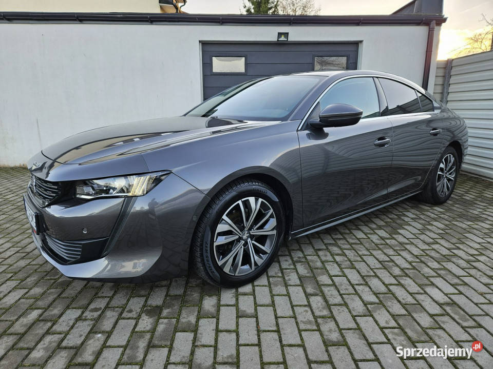 Peugeot 508 15 HDi 130 BEZWYPADEK wyposażony wielofunkcyjna kierownica Gdynia sprzedam