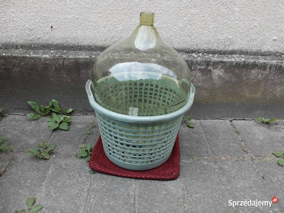 Duża butla do wina gąsior baniak do klarowania Kościan