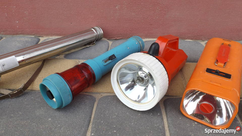 Stare latarki z Prlu Sprawne całość Grodziczno