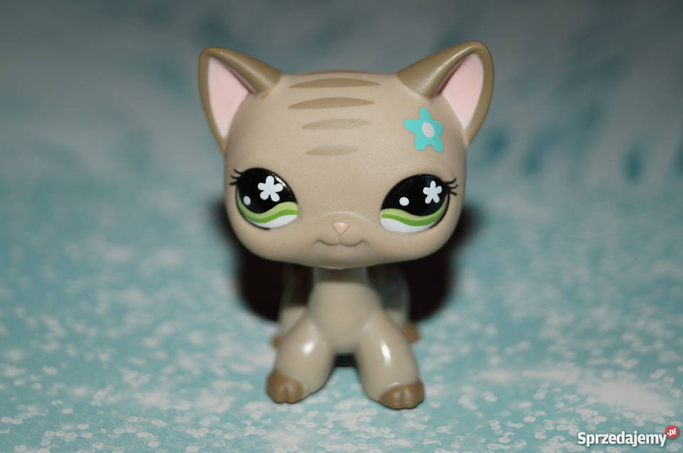 LPS shorthair #483 Littlest Pet Shop kot kotek magnes Rybnik ...