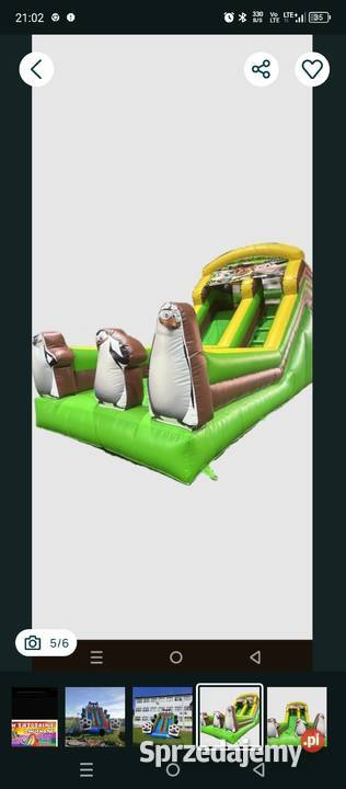 Zjeżdżalnia dmuchana dmuchaniec Trzciana