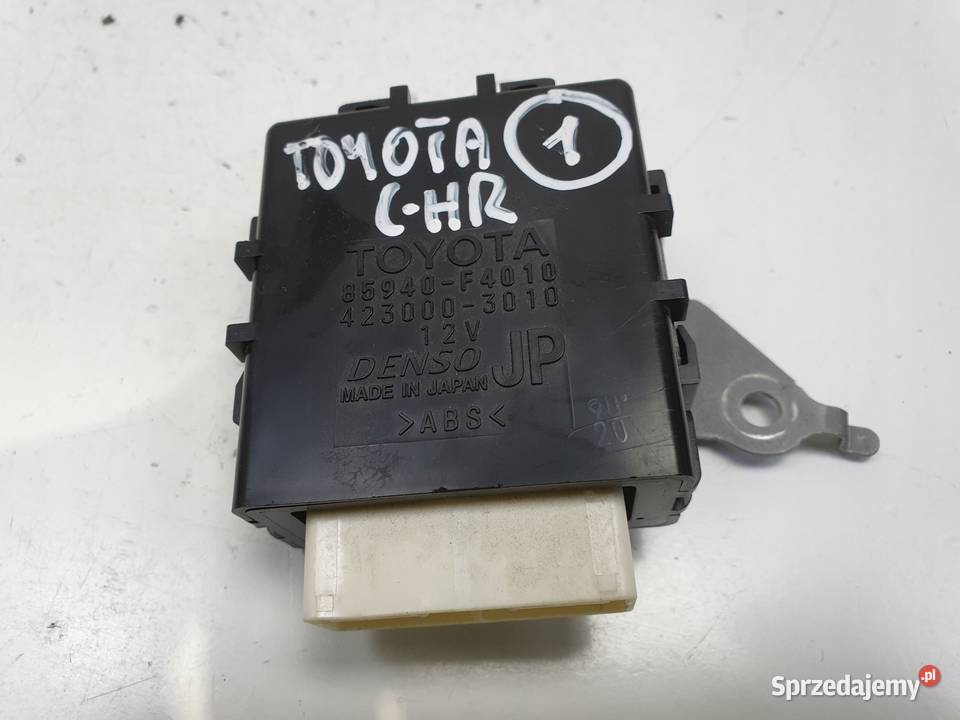 Toyota CHR CHR MODUŁ STEROWNIK WYCIERACZEK Rudka