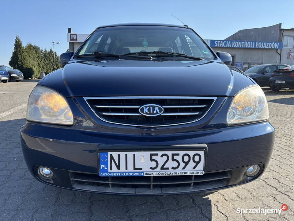 Kia Carens 20 Crdi Automat Klimatronik Alu relingi dachowe Iława