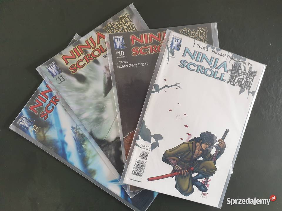 Manga Ninja Scroll 4 komiksy Marvel USA Gdynia