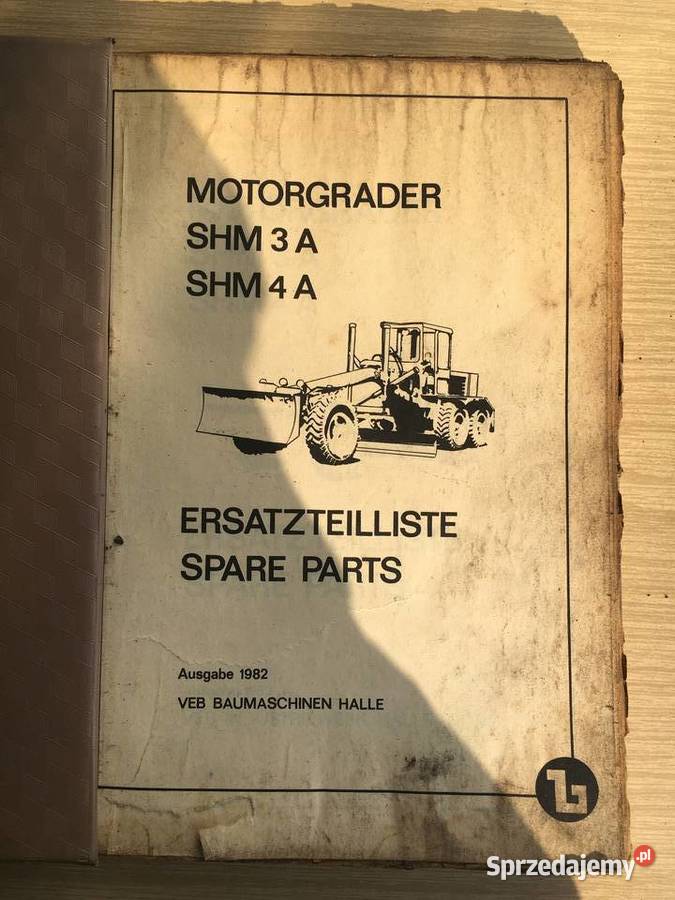 Unikatowy Katalog części zamiennych do maszyn Łęczyca sprzedam