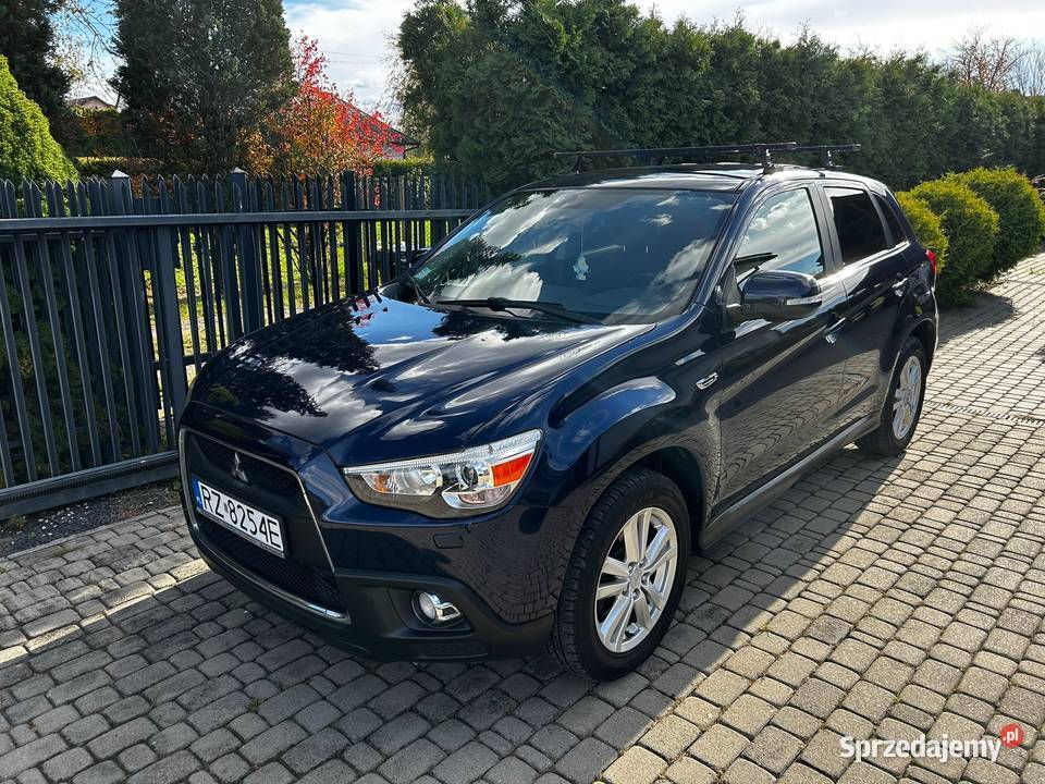 Mitsubishi ASX 18 DiD DPF MR11 Intense 2010 r nieuszkodzony Mitsubishi podkarpackie Rzeszów