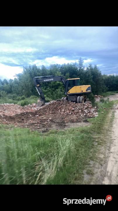 Koparka kołowa Volvo EW 140 2002 sprawna Wrocław sprzedam