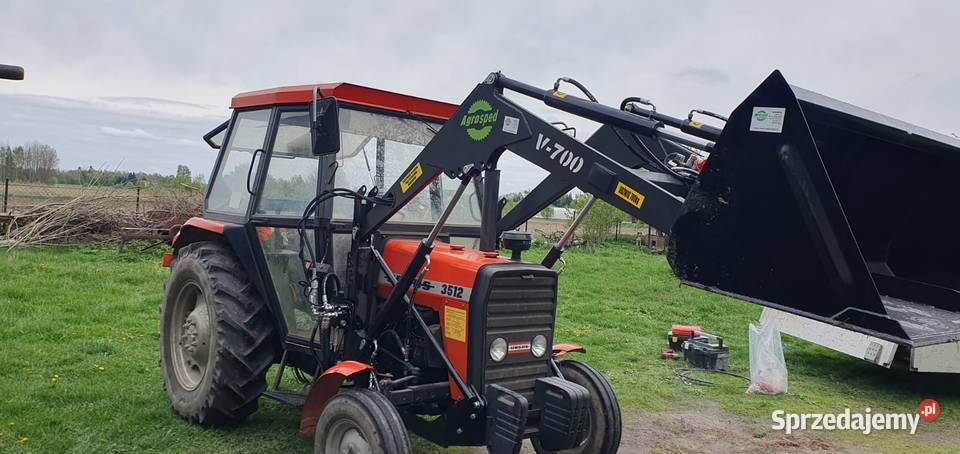 Ładowacz czołowy firmy Agrosped model V700 nieuszkodzony Poronin