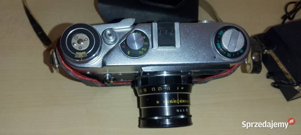 Aparat fotograficzny Fed 5 z lampa Augustów