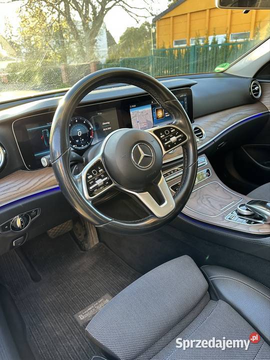 MERCEDES E 220 AVANTGARDE Ambilight Silnik wspomaganie kierownicy Gorzów Wielkopolski
