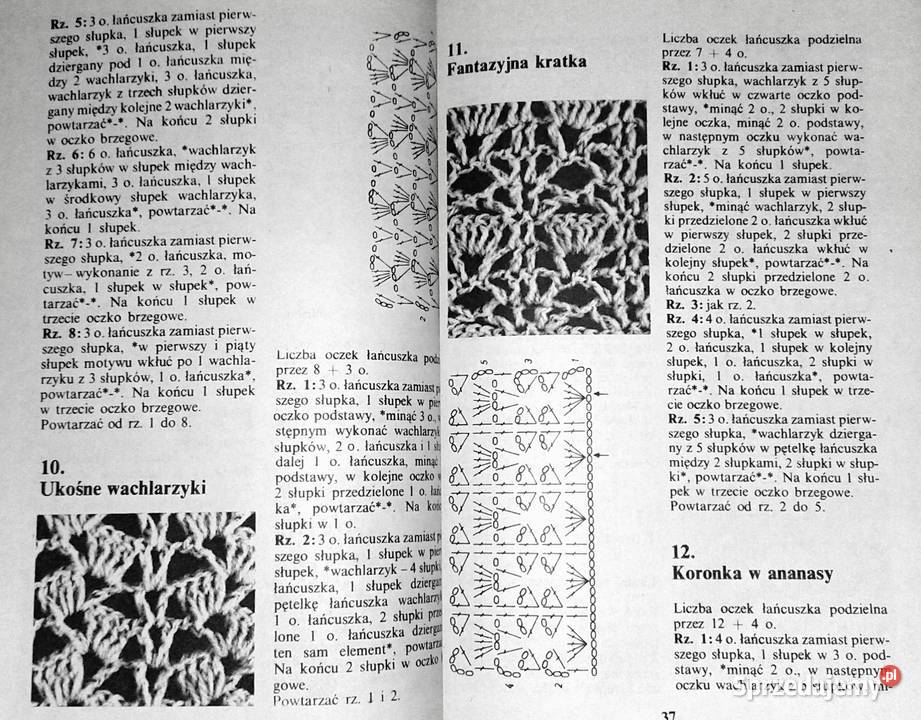 Album splotów szydełkowych Irena Kotecka lubelskie Chełm