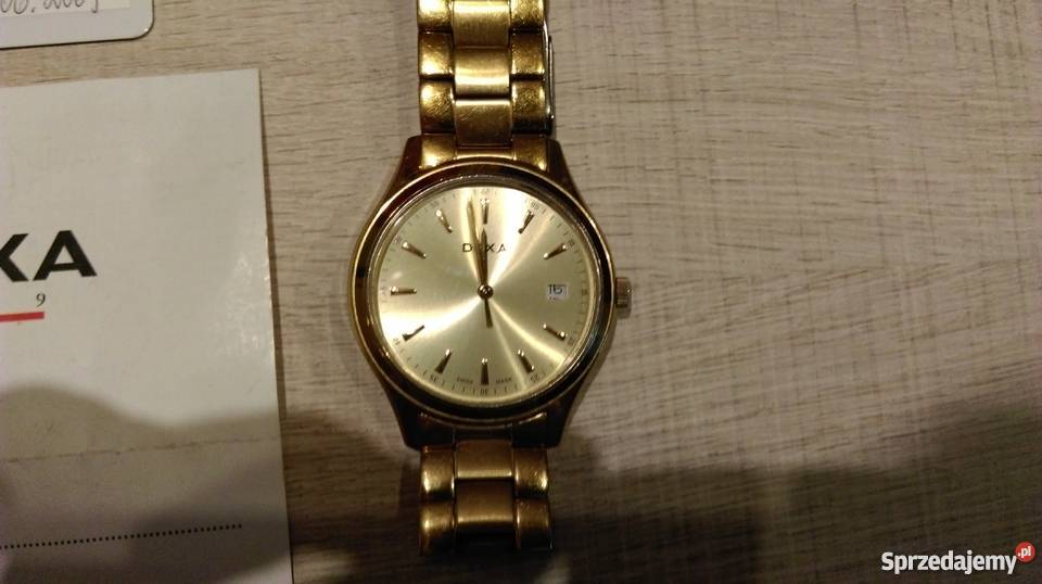 Złoty zegarek Doxa Tradition Pabianice