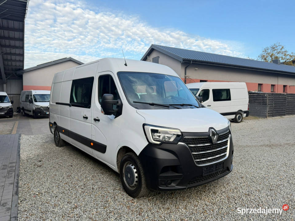 Renault Master L3H2 7osobowy brygadówka lift mazowieckie Warszawa
