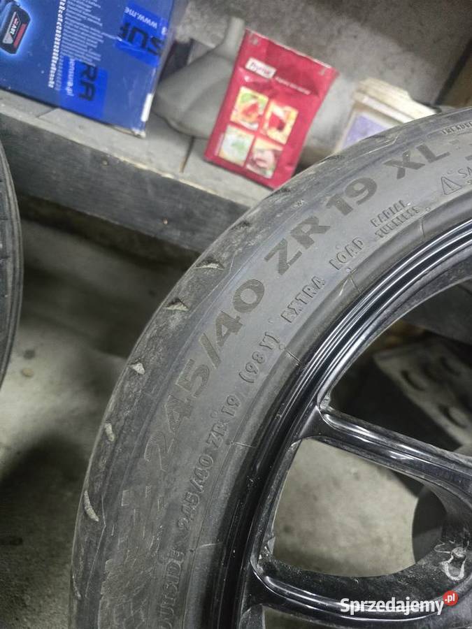 Opony 2454019 continental sport contact 7 warmińsko-mazurskie Biskupiec sprzedam
