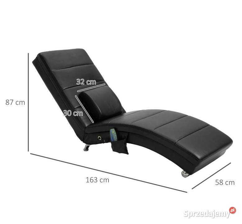 Fotel relaksacyjny z masażerem warmińsko-mazurskie Braniewo