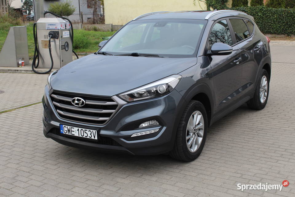 Hyundai Tucson 2016r, 2,0 CRDI 4X4 Stan BDB Zamiana