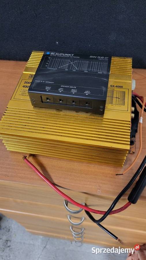 Wzmacniacz samochodowy Car audio Kańczuga